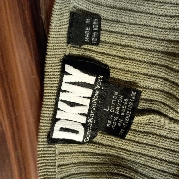 DKNY Donna Karan large cardigan sweater - Picture 2 of 2